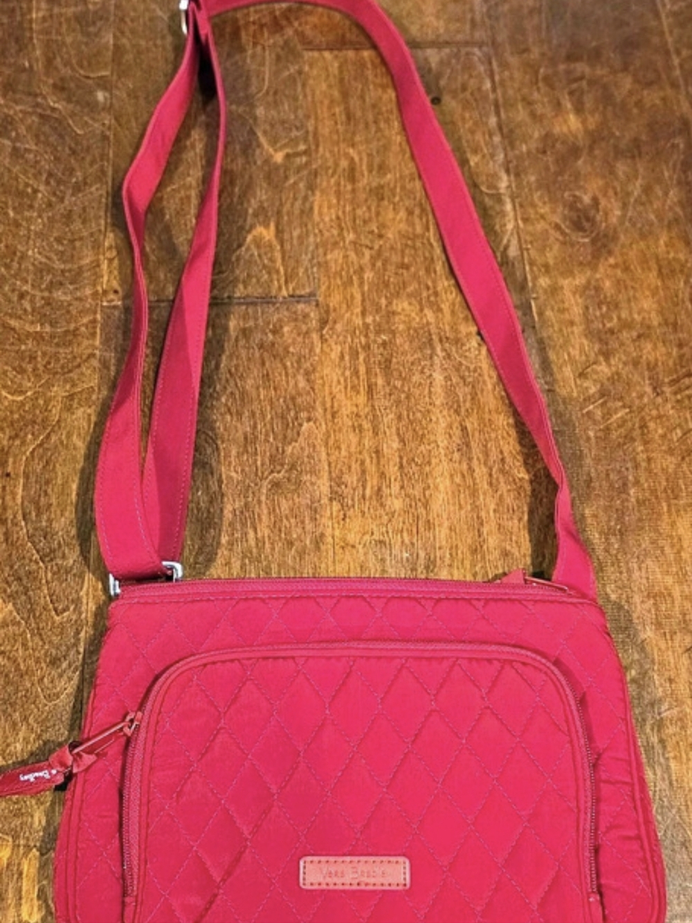 Vera Bradley Triple Zip Hipster Crossbody Bag Res